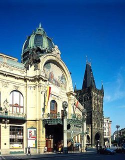 L’Art nouveau tchèque: Photos de la Maison municipale de Prague