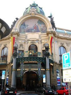 L’Art nouveau tchèque: Photos de la Maison municipale de Prague