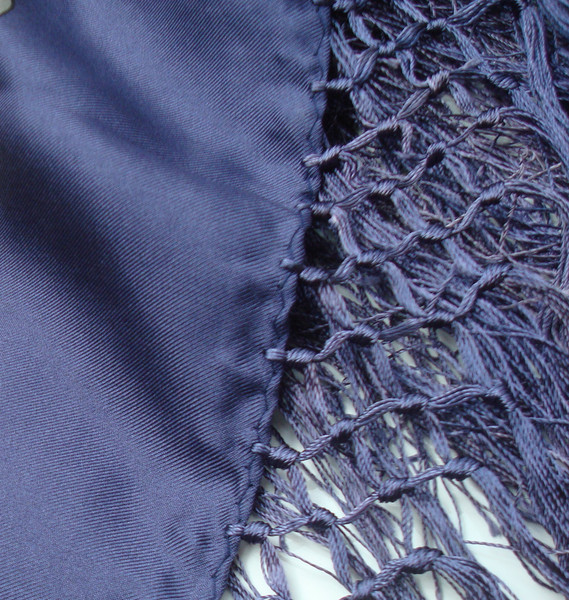 foulard traditionnel tchèque en soie