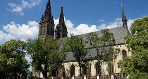 Visite du château de Vyšehrad, Prague