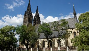 Visite du château de Vyšehrad, Prague