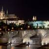 Chateau de Prague la nuit