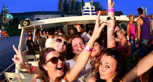 Boat parties sur la Vltava