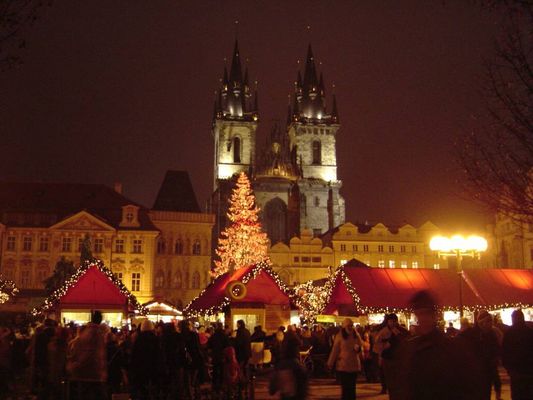 Photos du center de Prague