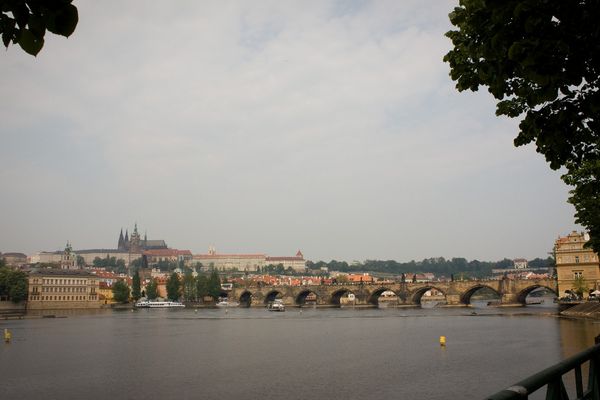 La Vltava riviere prague