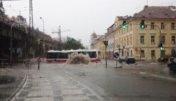 Inondations à Prague en juin 2013